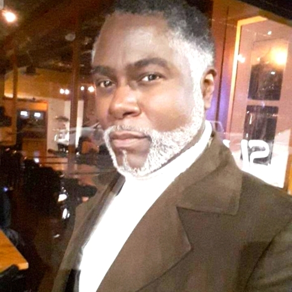 CHOCOLATE Faux-Suede, Double-Breasted Trench Coat, 46L - Picture 4 of 8